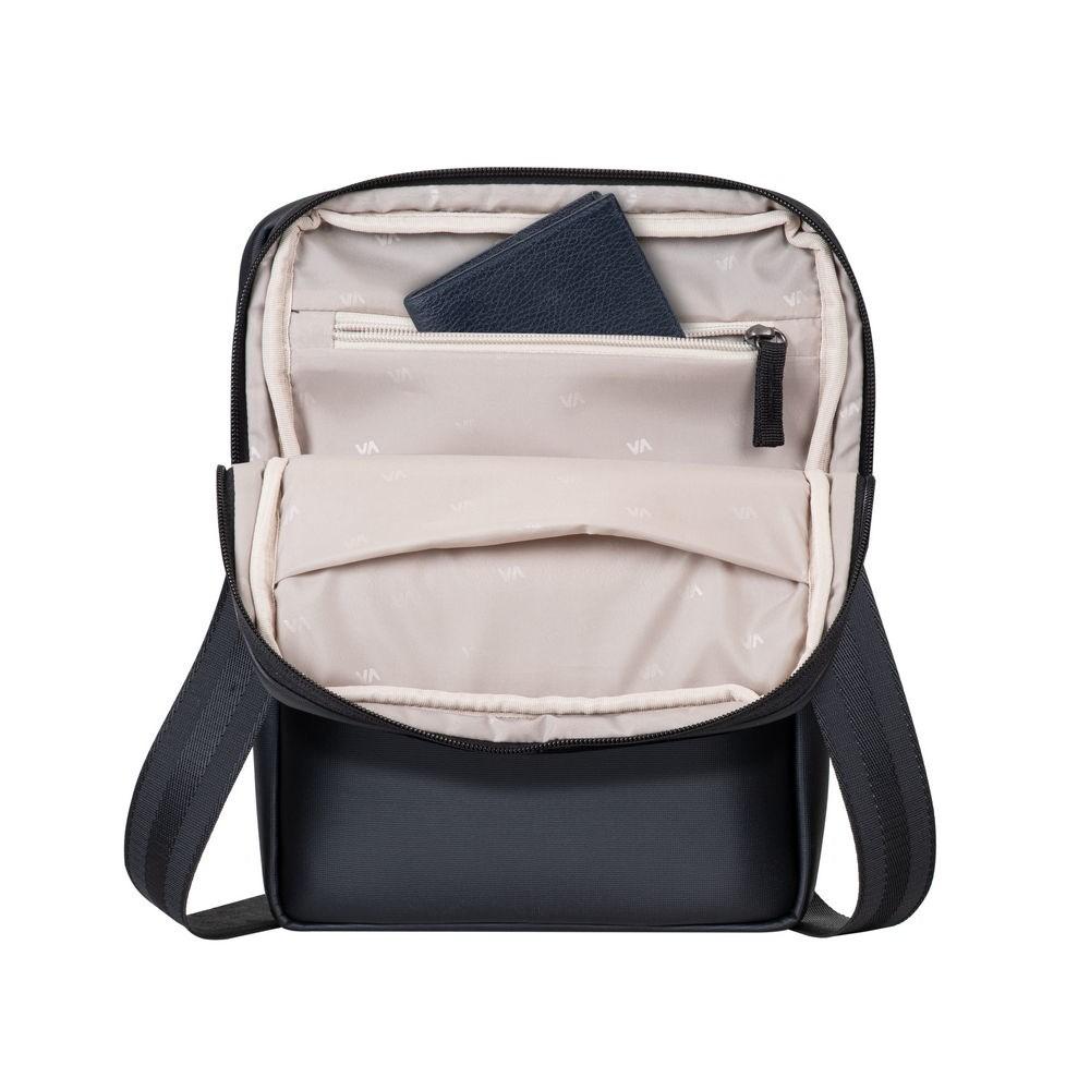 Krepšys crossbody Rivacase 8511 juoda