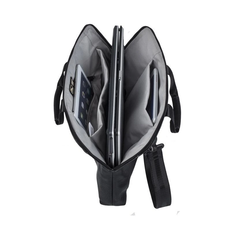 RIVACASE 8930 (PU) Slim Nešiojamo kompiuterio Krepšys 15,6" / 6 Juodas