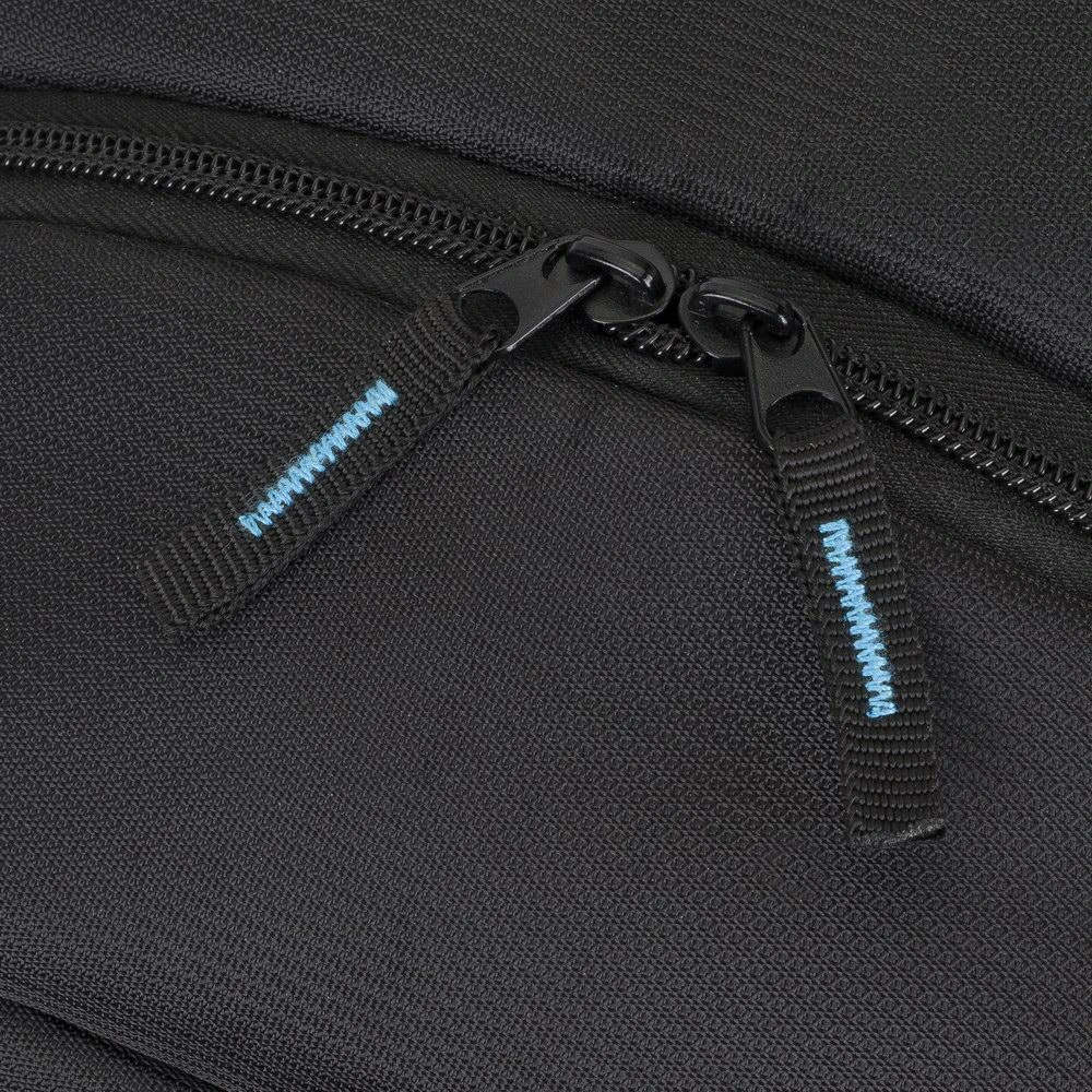 Rivacase Regent 8069 43.9 cm (17.3") Backpack Juodas, Cyan