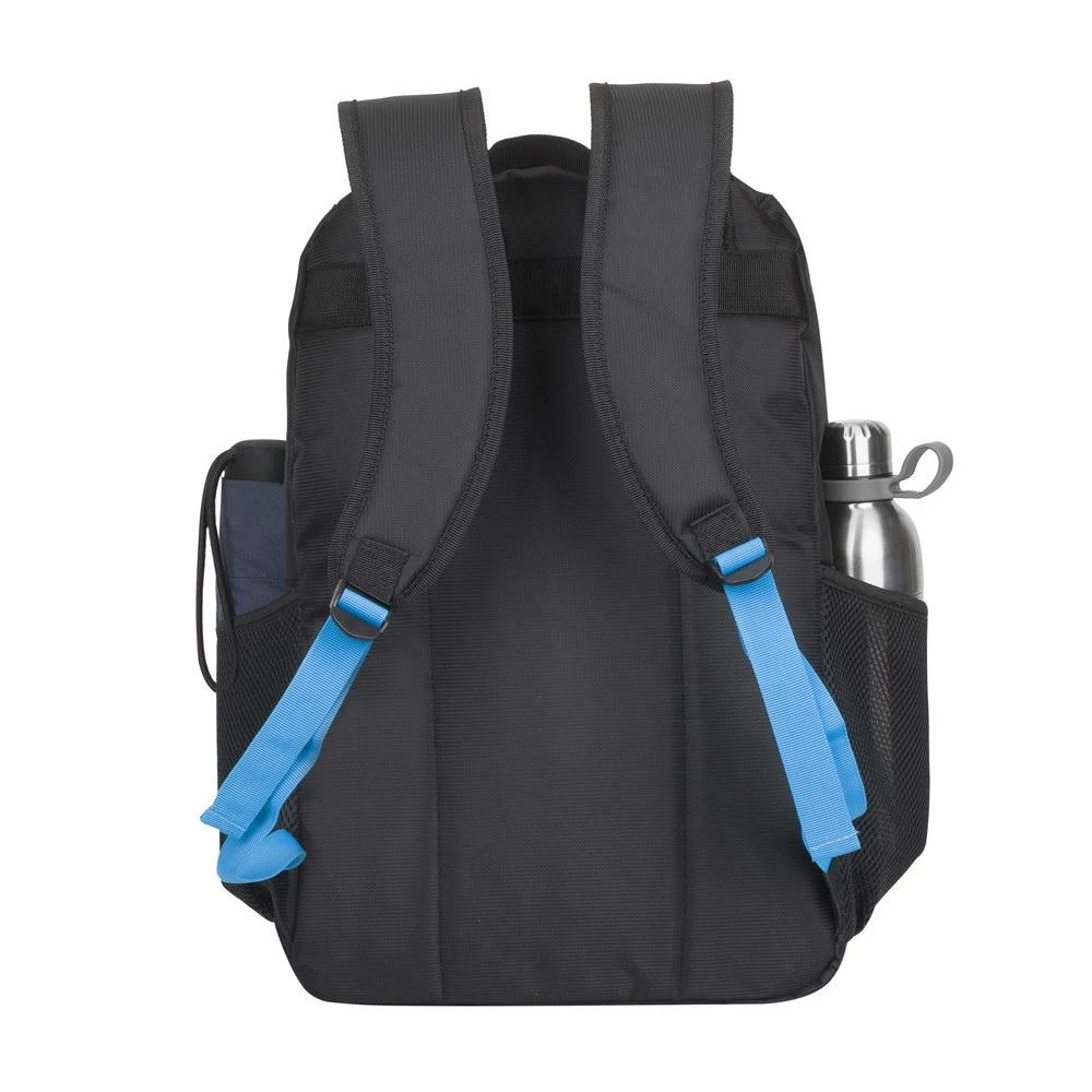 Rivacase Regent 8069 43.9 cm (17.3") Backpack Juodas, Cyan