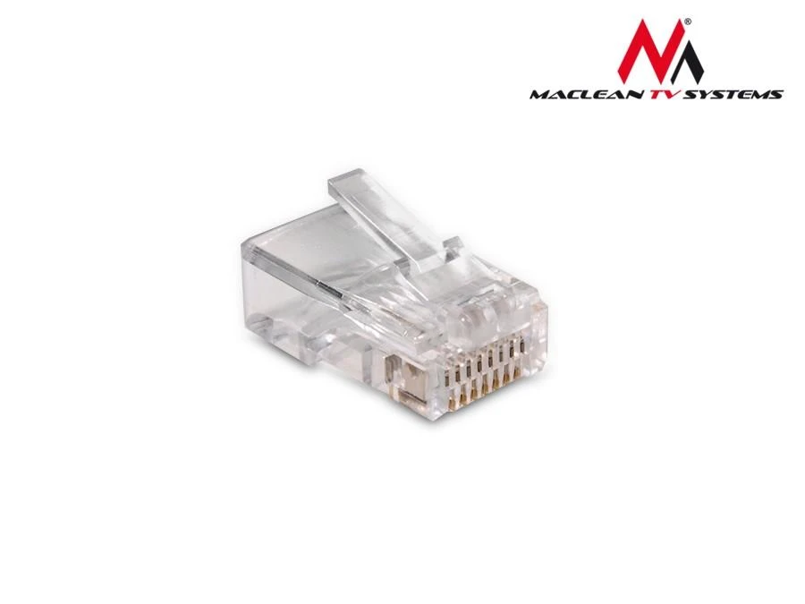 MACLEAN MCTV-663 Maclean MCTV-663 100x RJ45 8P8C modulinio galo kištuko jungtis