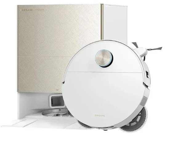 Robotas dulkių siurblys Dreame X60 Ultra, baltas RLX86DE-WHT