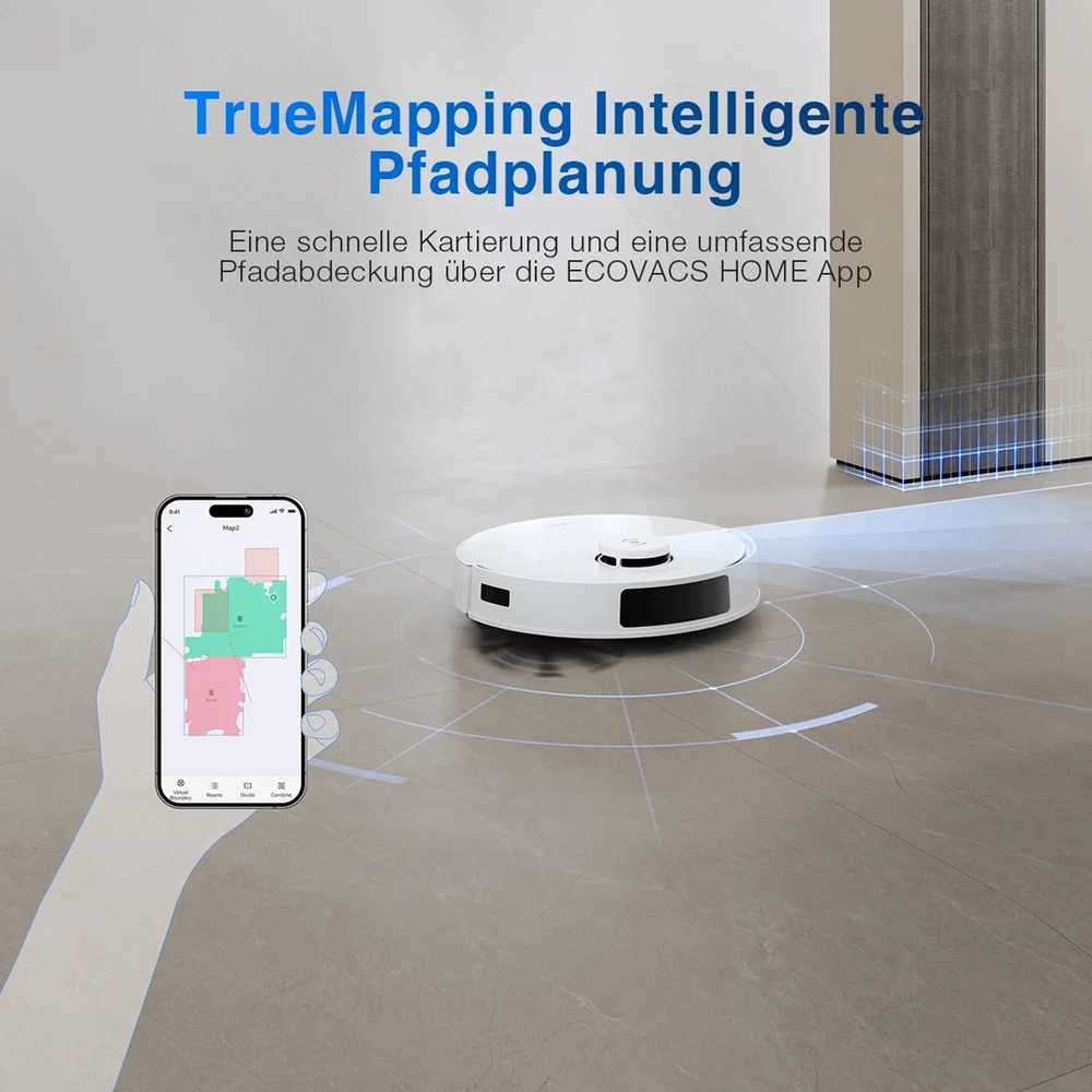 Dulkių siurblys - robotas Ecovacs DEEBOT N20, Baltas