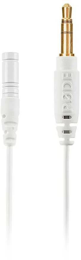 Rode lavalier go baltas – mikrofonas lavalier
