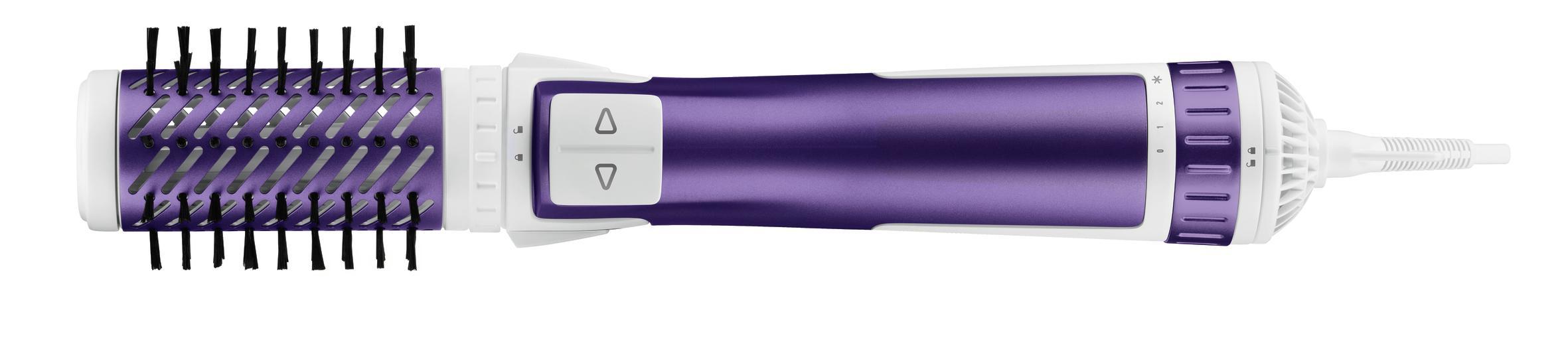 Besisukantis plaukų šepetys Rowenta Active Voume&Shine + lokówka CF 9530 Active ( 1000 W , Violetinė )