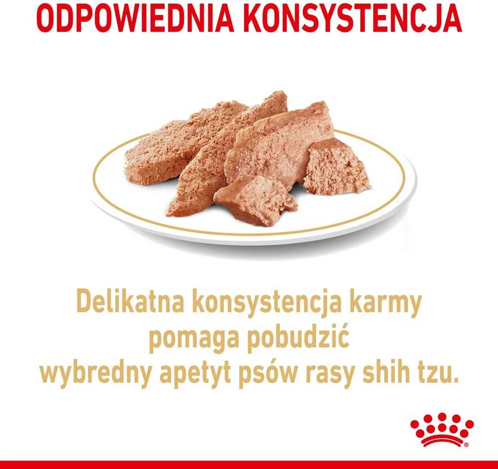 ROYAL CANIN BHN Shih Tzu Adult pašteto pavidalu - šlapias ėdalas suaugusiems šunims - 12 x 85 g