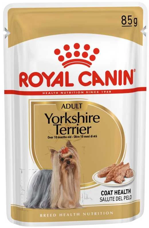 Royal Canin Bhn Yorkshire Terrier Adult - šlapias maistas suaugusiems šunims - 12x85g