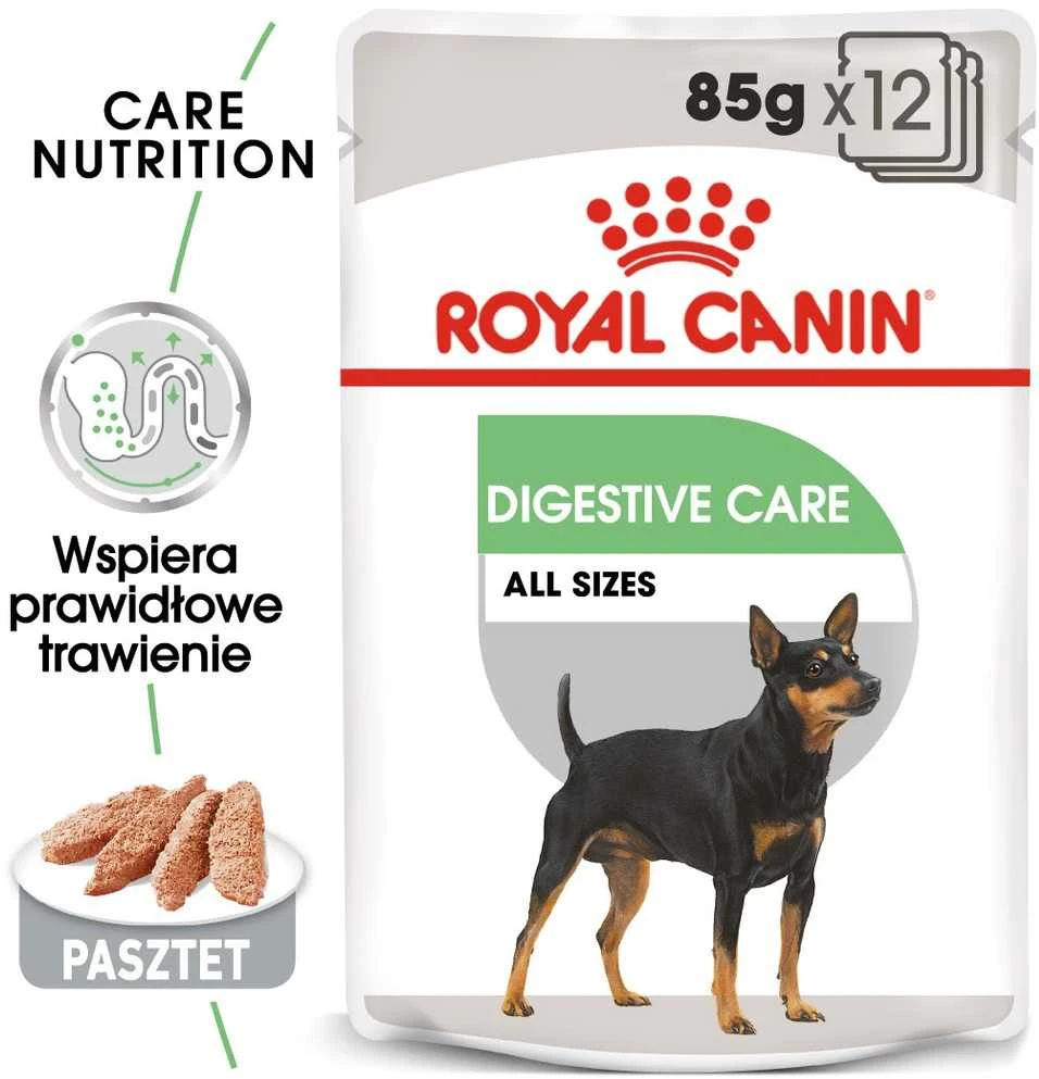 Royal canin ccn virškinimo priežiūros kepalas - šlapias maistas suaugusiam šuniui - 12x85g