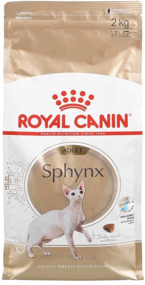 ROYAL CANIN Sphynx 2kg, sfinksų veislės suaugusių kačių sausas pašaras