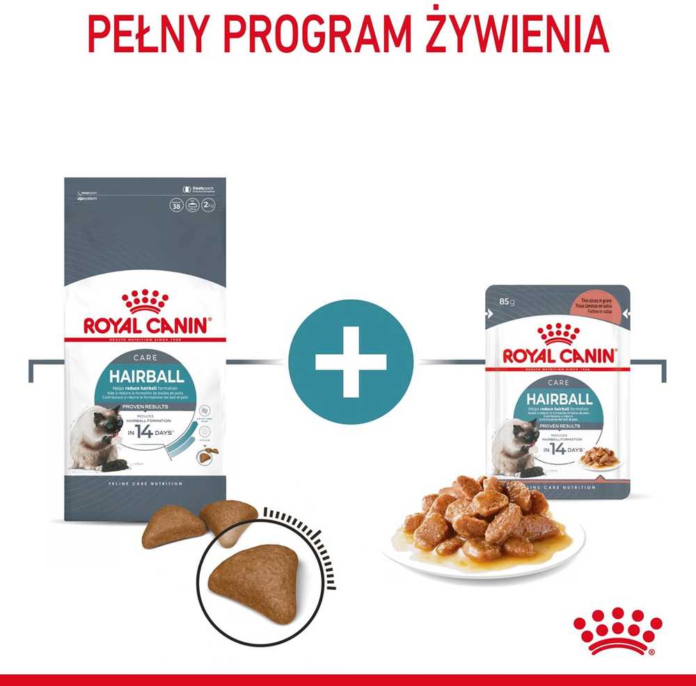 Royal Canin FCN Cat Hairball Care Gravy padažas 12x85 g