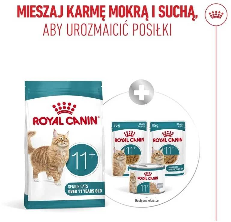 Sausas kačių ėdalas ROYAL CANIN FHN Ageing 11+, 400g