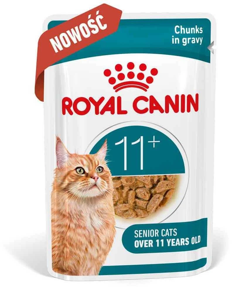 Kačių Maistas - Royal Canin Ageing 11+ Gabaliukai padaže 12x85g