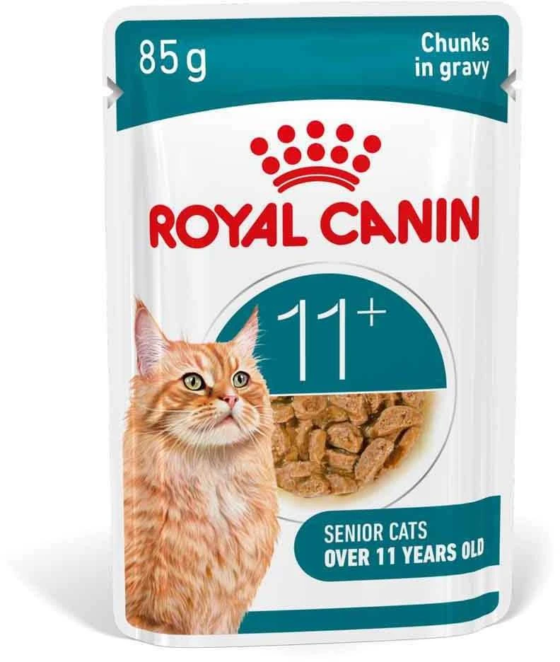 Kačių Maistas - Royal Canin Ageing 11+ Gabaliukai padaže 12x85g