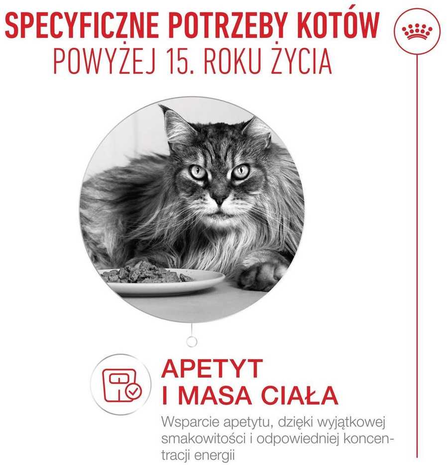 ROYAL CANIN FHN kačių maistas nuo 15 metų, 0,4kg