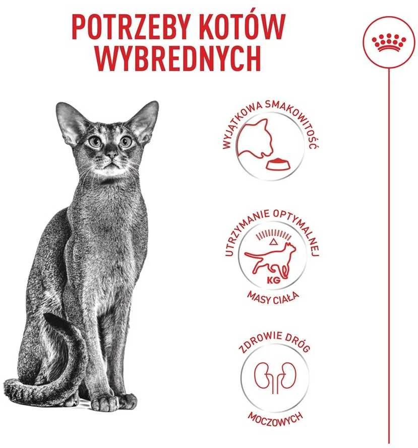 Kačių Maistas - Royal Canin Savour Exigent Sausas Kačių Maistas 400g Paukštienos Skonio
