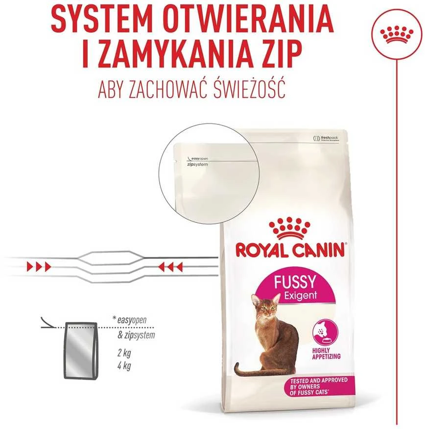 Kačių Maistas - Royal Canin Savour Exigent Sausas Kačių Maistas 400g Paukštienos Skonio