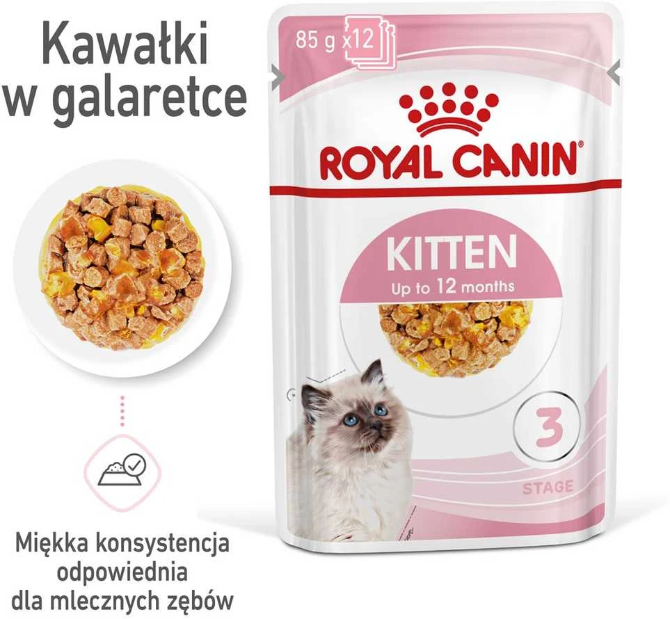 FHN Cat Kitten Instinctive Jelly 12x85 g