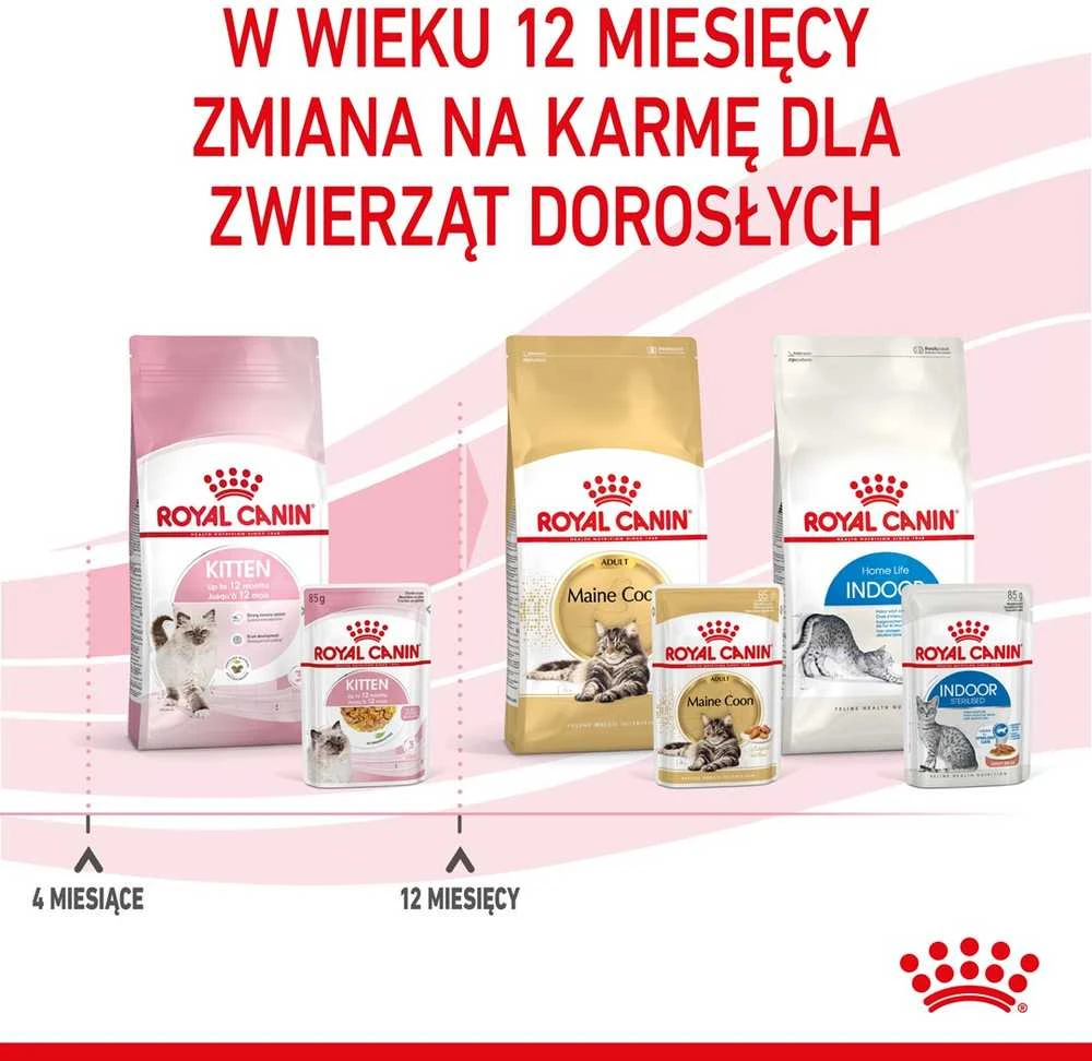FHN Cat Kitten Instinctive Jelly 12x85 g
