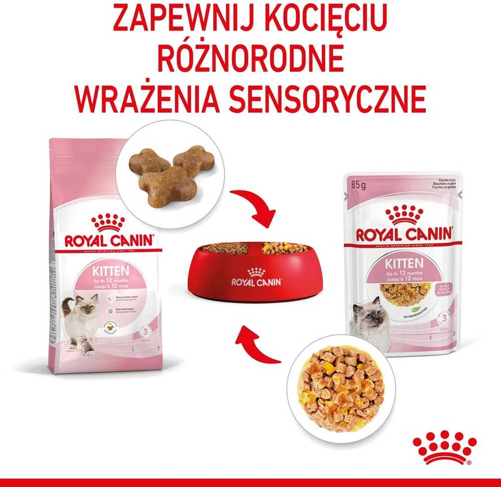 FHN Cat Kitten Instinctive Jelly 12x85 g