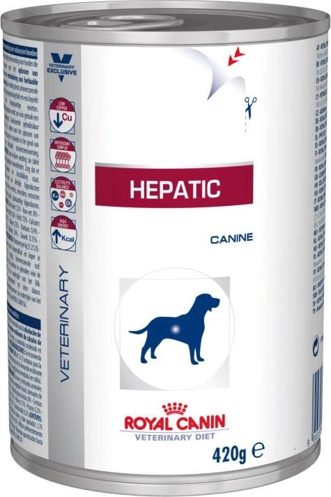Royal Canin VD Dog Hepatic konservai 420g