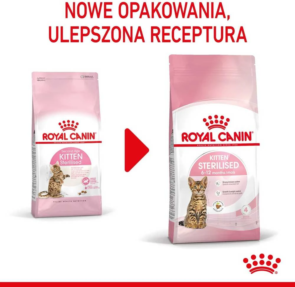 Royal Canin Kitten Sterilised sausas maistas katėms su paukštiena, ryžiais, daržovėmis 3,5kg