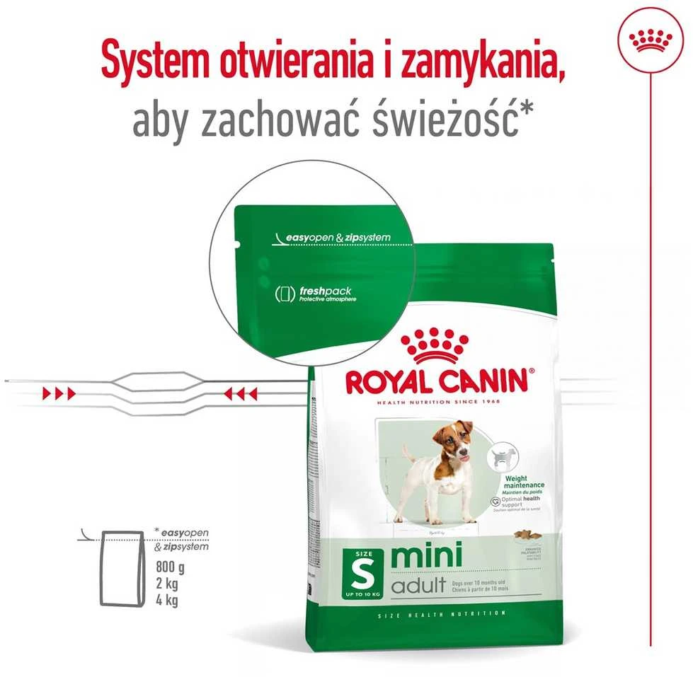 ROYAL CANIN Adult Mini S - sausas šunų maistas - 2kg