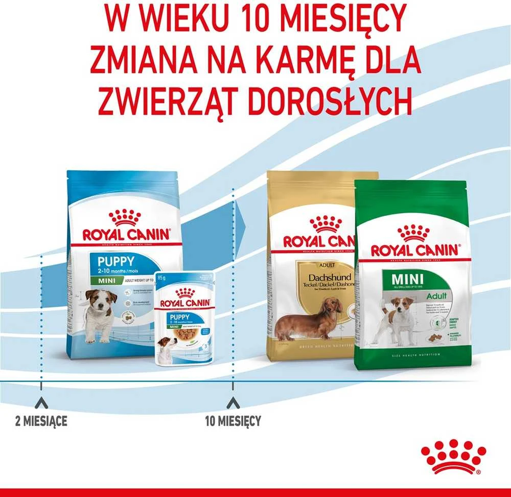 Royal canin puppy mini shn - sausas maistas šuniukams - 2kg