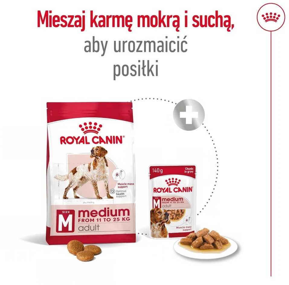 Sausas Šunų Maistas - Royal Canin Shn Medium Adult 15kg