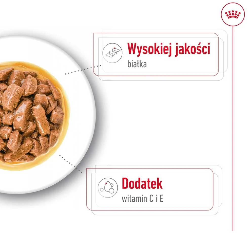 Royal canin shn medium adult w sosie - mokra maistas šuniui dorosłego - 10x140 g