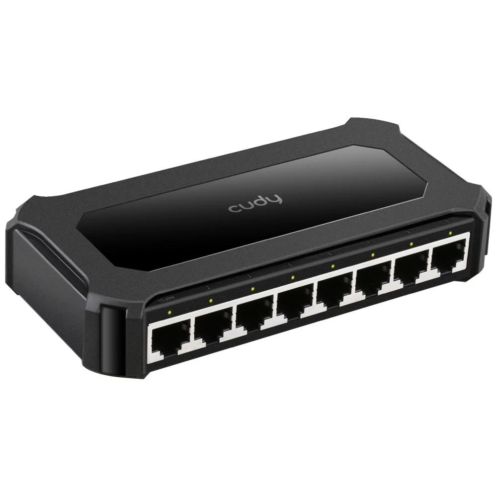 Šakotuvas Tinklo Įranga - Cudy Jungiklis GS108D 8-Port 1Gbps 150x80x65mm