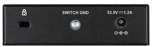Šakotuvas D-link dgs-1005p/e łącza jungiama į tinklą nie zarządzany gigabit ethernet (10/100/1000) obsługa poe juoda