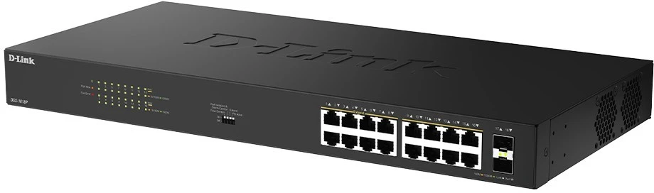 Šakotuvas Switch D-Link DGS-1018P/E
