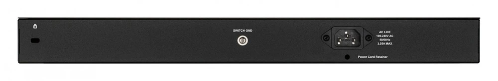 Šakotuvas D-Link DGS-1210-28/ME 28 prievadų Gigabit Metro Ethernet išmanusis jungiklis, 24x GbE, 4x SFP, be ventiliatoriaus