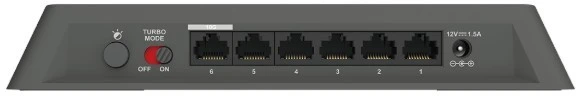 Šakotuvas D-Link Przełącznik dms-106xt