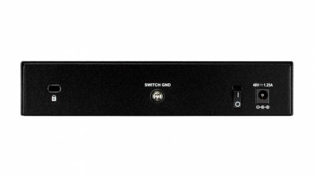 Šakotuvas Komutatorius D-Link 8x10 / 100 / 1000Mbps RJ45, 4xPoE, 52W, / DGS-1008P