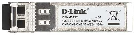 D-link dem-431xt 10gbase-sr sfp+transceiver,80/300m
