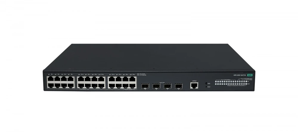 Šakotuvas Hewlett Packard (HP) komutatorius nw cw 2050 24g poe+ 4f 420w s6x72a