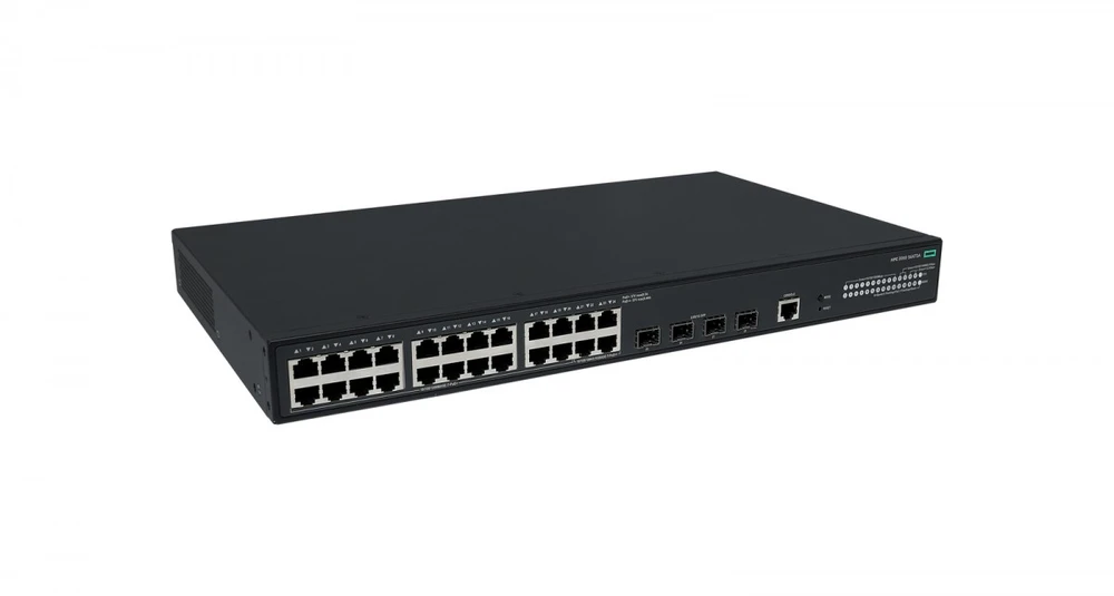 Šakotuvas Hewlett Packard (HP) komutatorius nw cw 2050 24g poe+ 4f 420w s6x72a