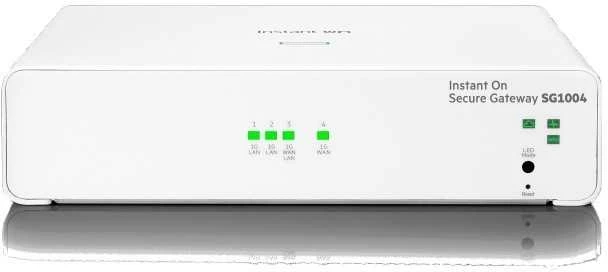 Maršrutizatorius Hewlett Packard (HP) „Aruba Networks HPE Networking Instant On Secure Gateway“ 4 prievadų gigabitų SG1004