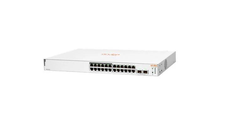 Šakotuvas Hewlett Packard (HP) HPE Aruba Switch ION 1830 24G 2SFP 195W Europe – angl.