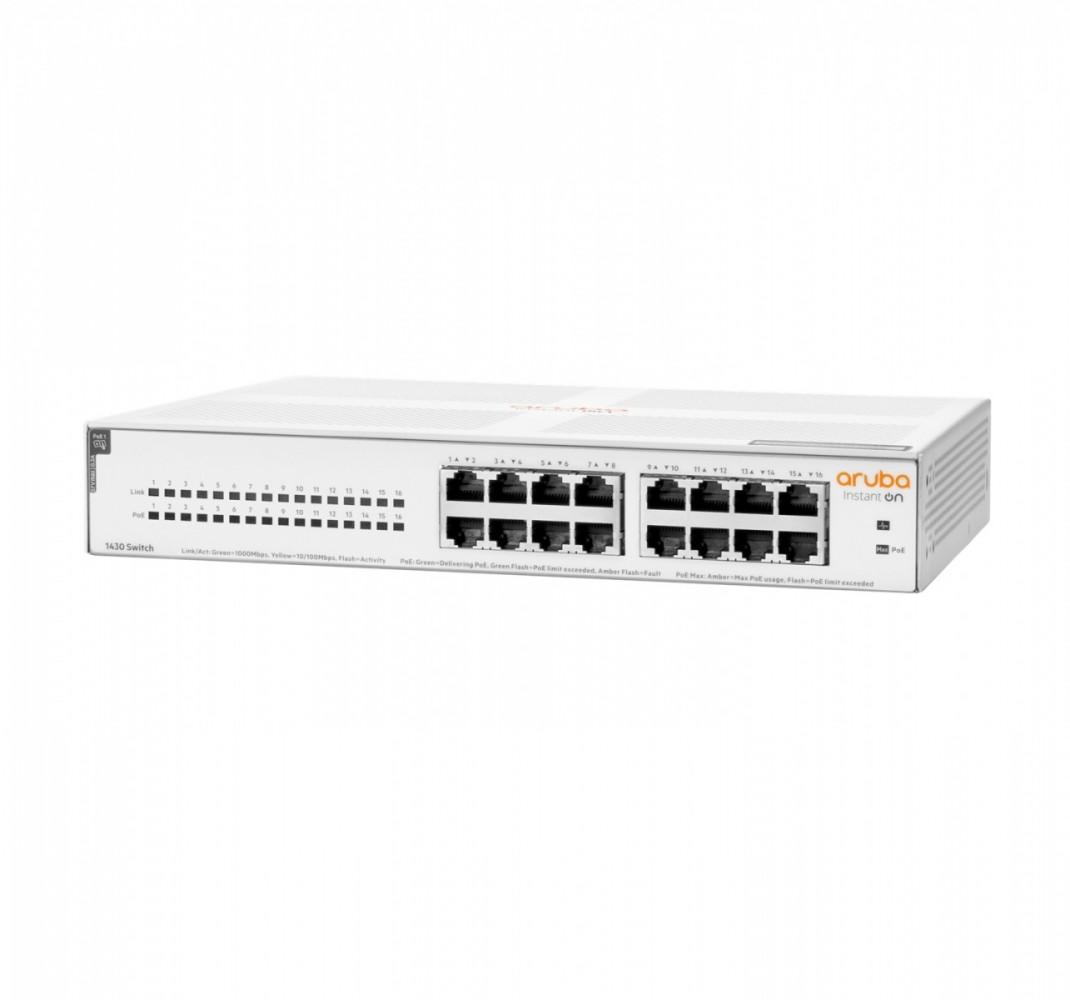 Šakotuvas Hp Enterprise Hewlett Packard (HP) HPE Aruba Instant On 1430 16G Class4 PoE 124W jungiklis