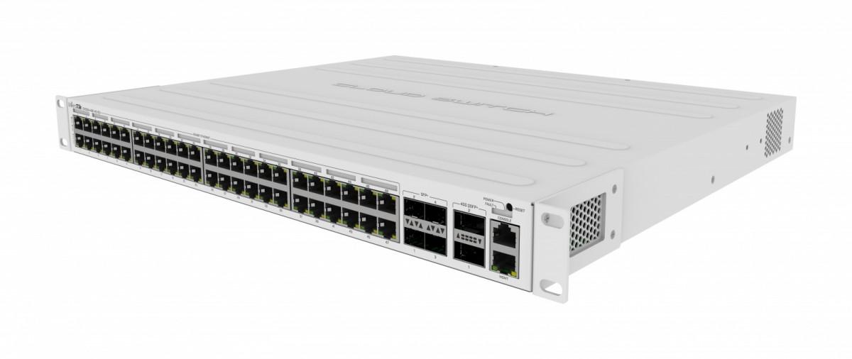 Maršrutizatorius MIKROTIK L5 48x 1GbE PoE jungtys 4x 10GbE SFP+ 2x 40Gbps QSFP+ 1U stovo montavimas