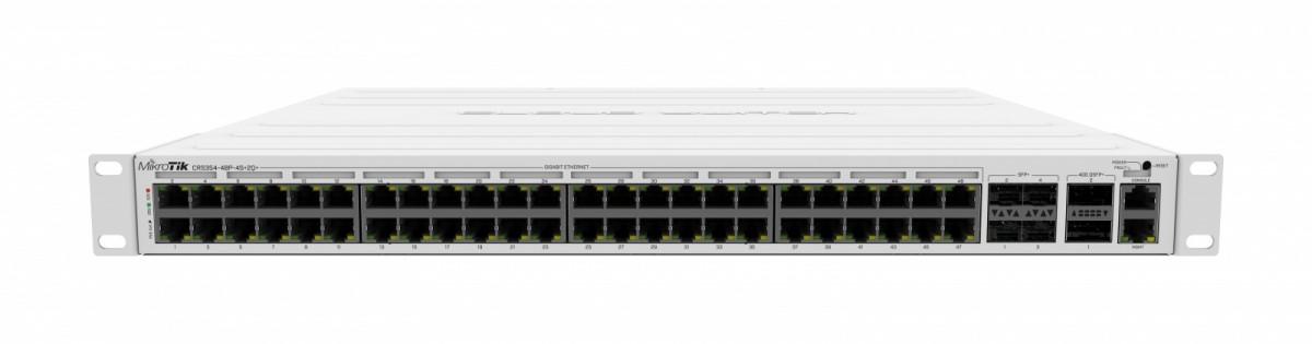 Maršrutizatorius MIKROTIK L5 48x 1GbE PoE jungtys 4x 10GbE SFP+ 2x 40Gbps QSFP+ 1U stovo montavimas