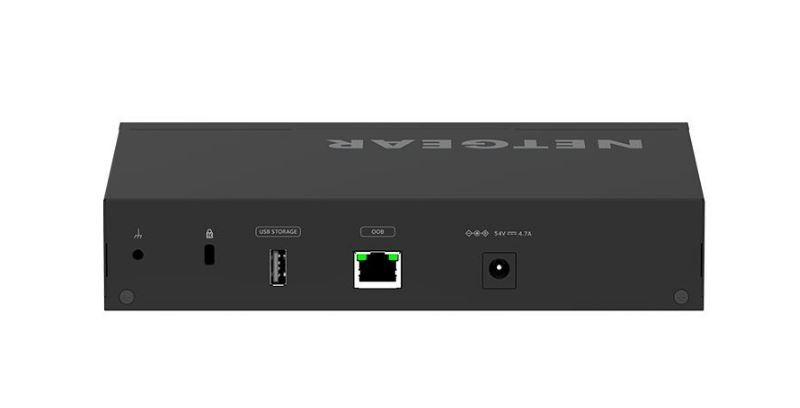 Šakotuvas Komutatorius - NETGEAR 8x1G PoE+ 220W 2xSFP+ Juodas