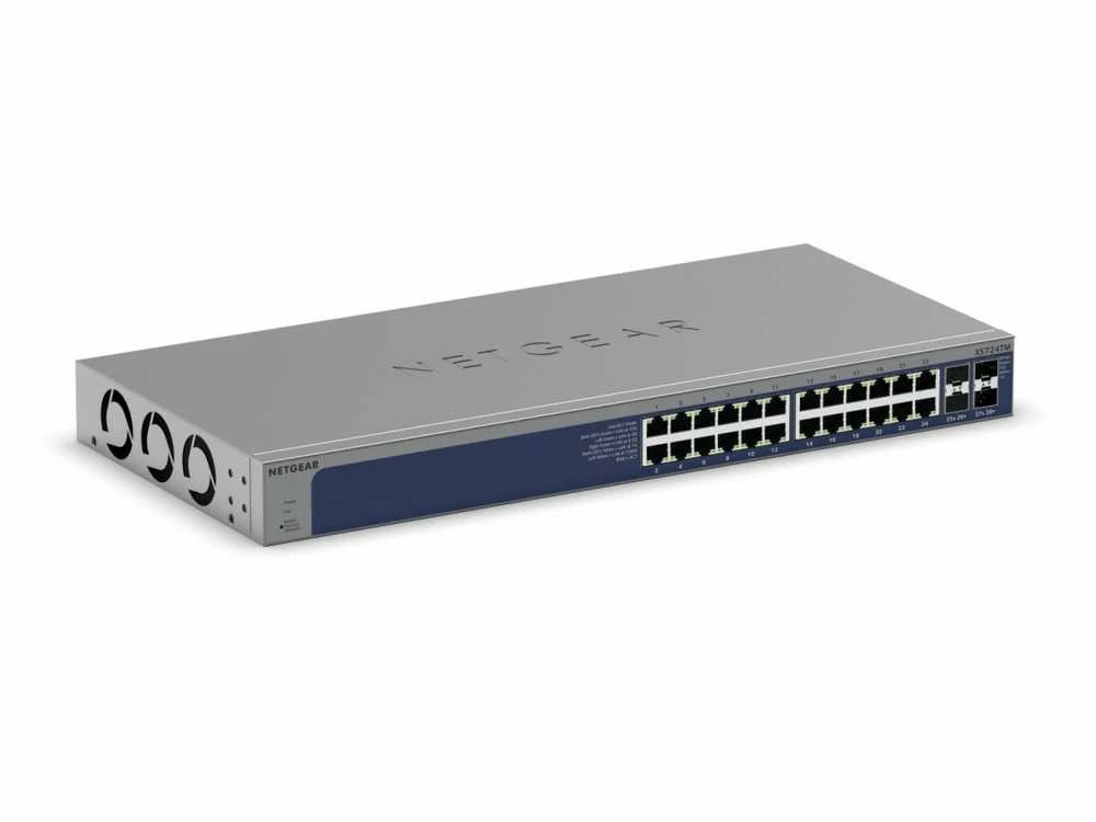 Šakotuvas Tinklo Įranga - Netgear XS724TM 24-Port 10/25G Ethernet Switch