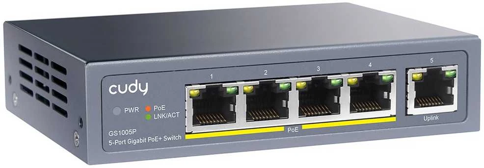 Šakotuvas Switch cudy gs1005p