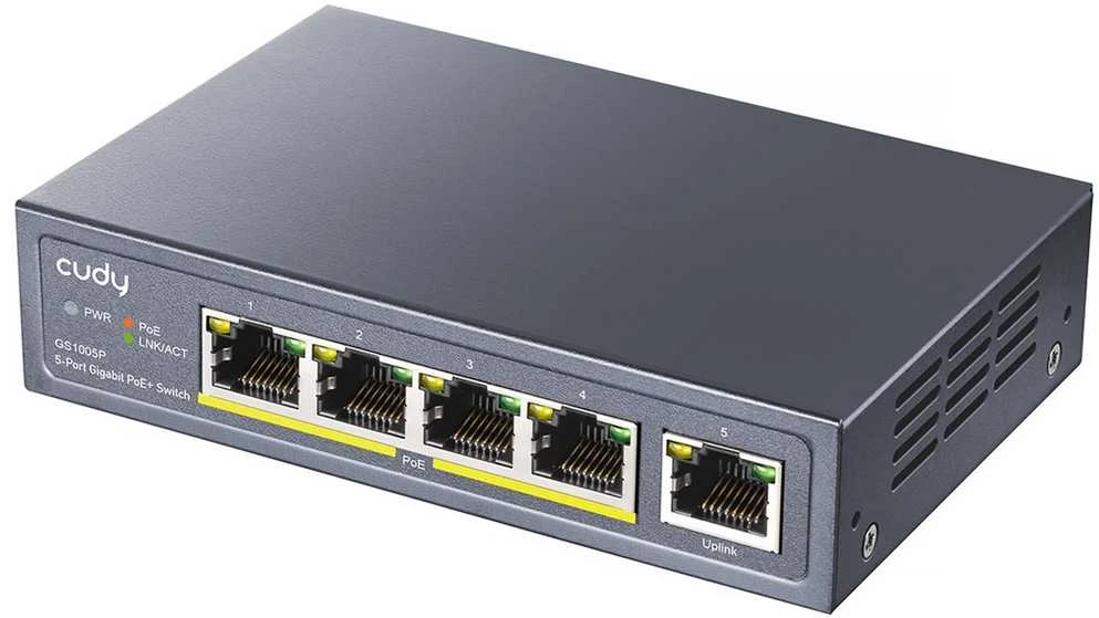 Šakotuvas Switch cudy gs1005p