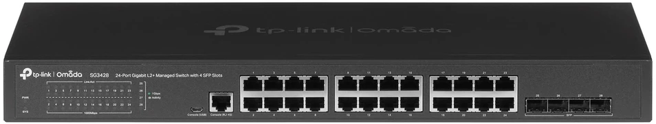 Šakotuvas TP-LINK TL-SG3428 - Valdomas - Komutatorius