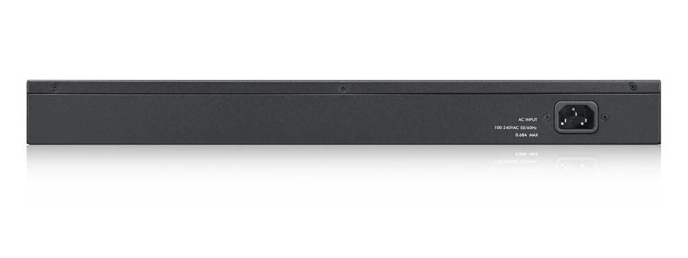 Šakotuvas ZYXEL GS1900-48 V2, 48-PORT GBE L2 SMART SWITCH, RACKMOUNT (5Y WARRANTY)