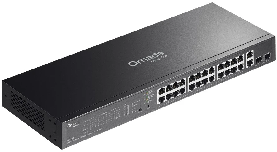 Šakotuvas TP-Link „Omada“ lengvai valdomas „es228gp“ komutatorius